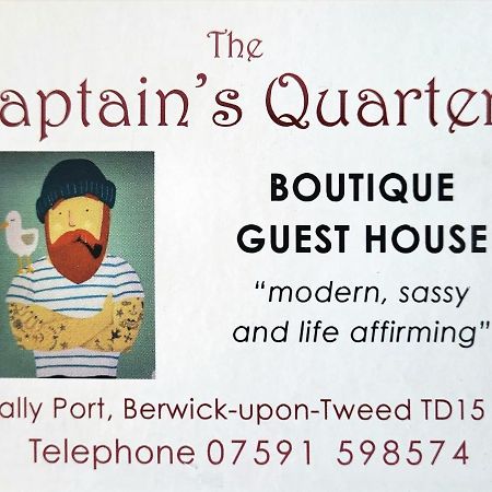 The Captains Quarters Hotel Berwick Upon Tweed Bagian luar foto