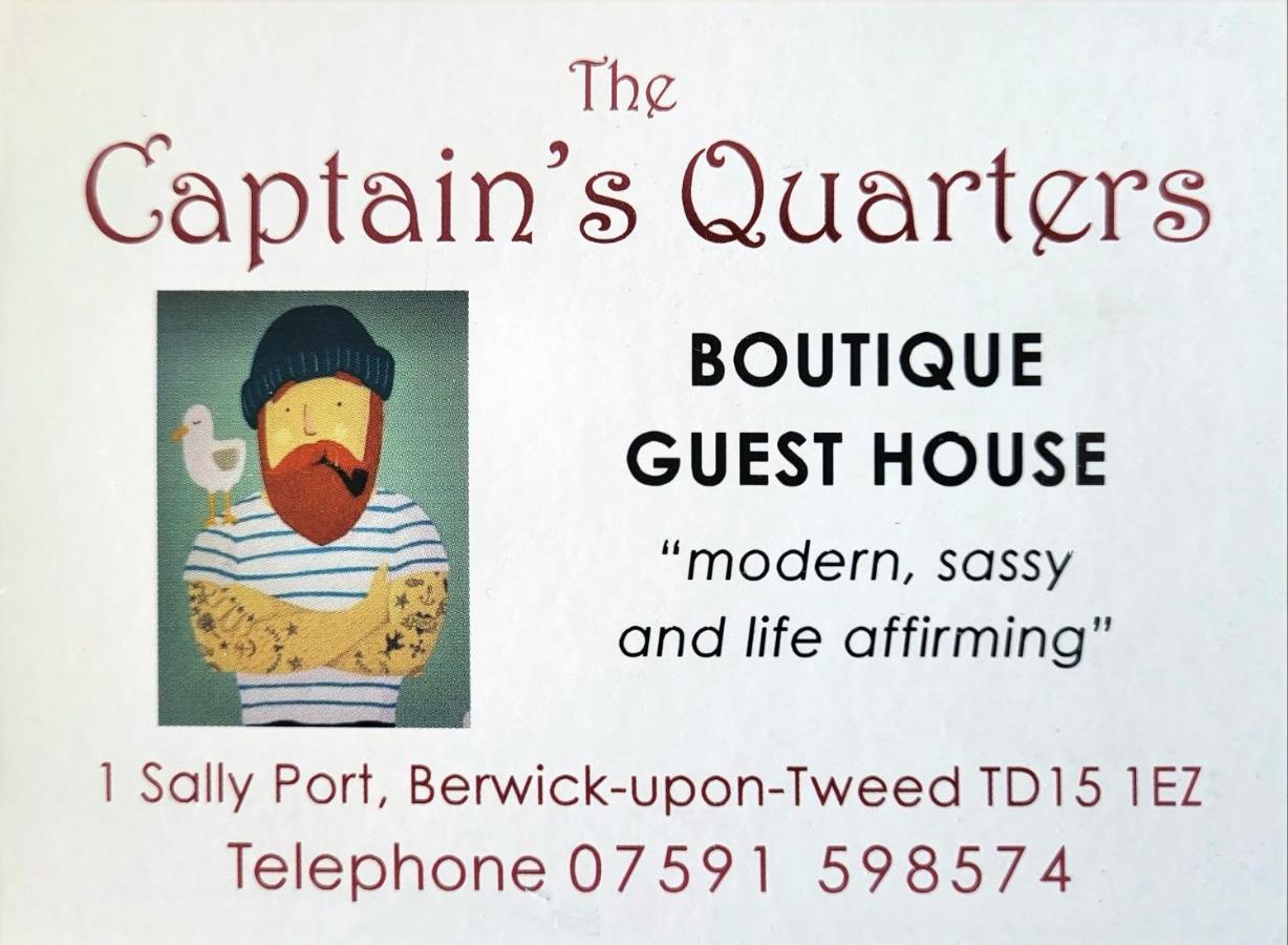 The Captains Quarters Hotel Berwick Upon Tweed Bagian luar foto